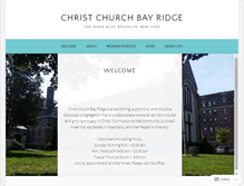 Tablet Screenshot of christchurchbayridge.org